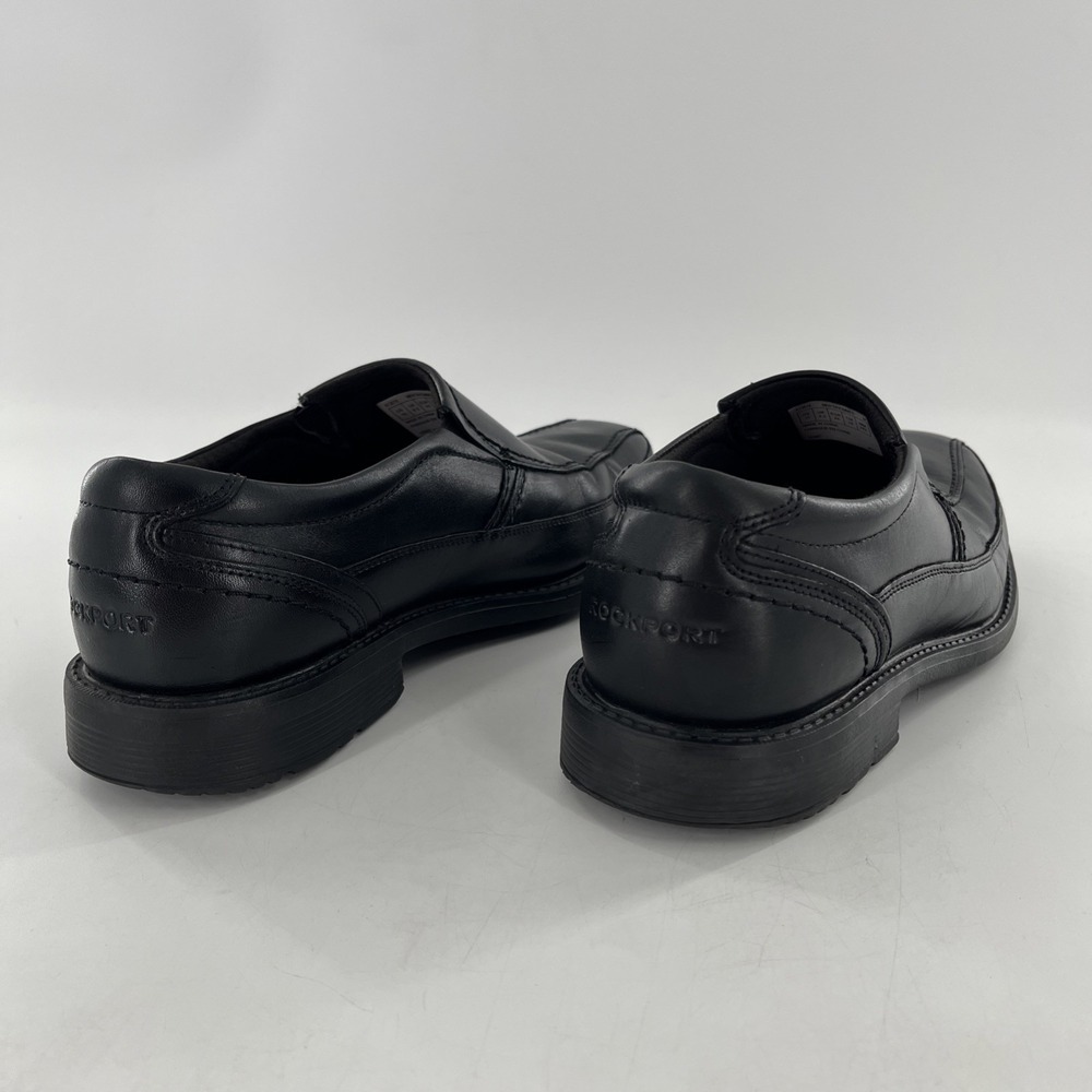 Rockport Trutech Style Leader 2 Bike Toe Slip On Mens Loafer Black 10 M - Picture 8 of 15